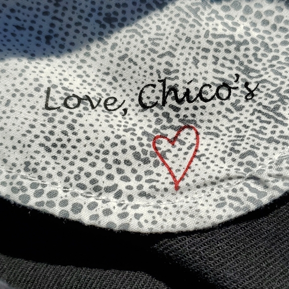 Chico's Black Platinum Denim Stretch Capri Jeans - Picture 10 of 10